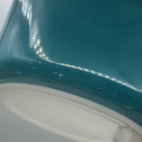 Vintage Pyrex Turquoise 474-B 1.5 Quart Casserole w/ Lid 474-C Complete EUC - Picture 10 of 10